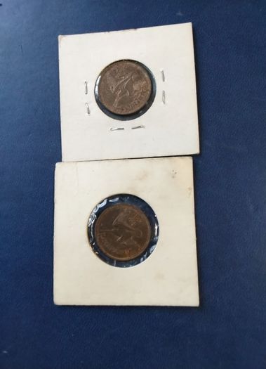 Two Eire   Mint  Farthings