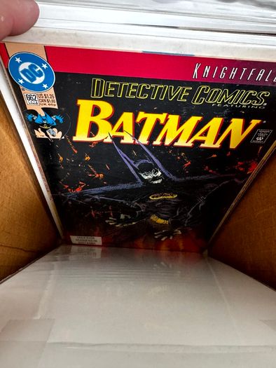 Detective Comics Batman Long Comic Box w 215 comics for Sale