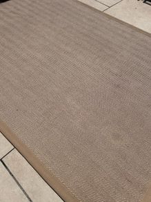 Large jute rug