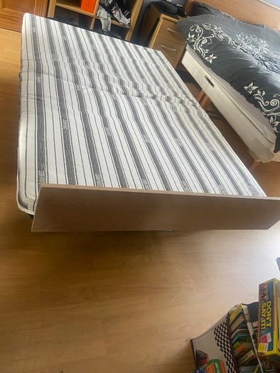 Jaybe Supreme Automatic Folding Bed with Airflow Mattress