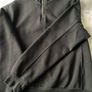 Zara 1/4 zip black sweatshirt Image 5