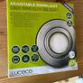 Luceco Eco Matt Silver Stainless steel effect Fixed LED Fire-rated Warm white Downlight 5W IP65 Image 2