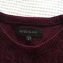 Mens Burgundy Jumper Image 2