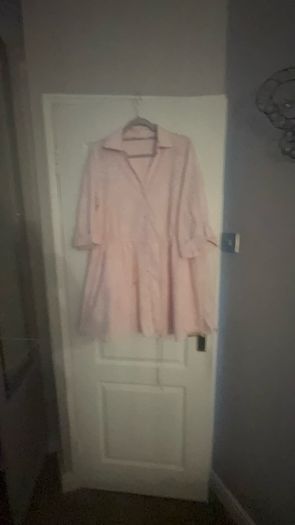 Zara size L pink dress