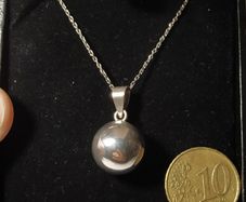 Sterling Silver Angel Caller Necklace