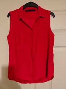 Mulberry Silk Sleeveless Blouse