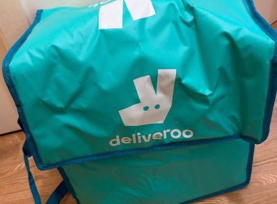 Deliveroo delivery bag medium size never used