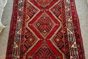 Beautiful Persian Hamadan Hand Knotted Runner Rug Carpet