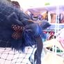 Fabulous Navy Blue Vintage Hat Image 3