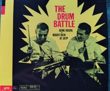 Gene Krupa And Buddy Rich - The Drum Battle At JATP CD (1999) Verve Jazz Remastered Reissue Digipak EX+