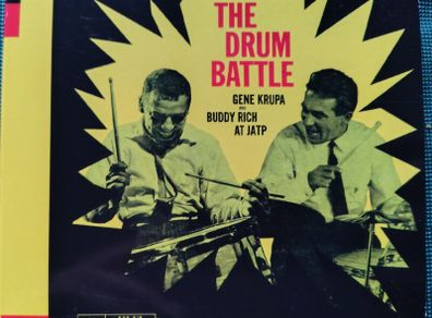 Gene Krupa And Buddy Rich - The Drum Battle At JATP CD (1999) Verve Jazz Remastered Reissue Digipak EX+
