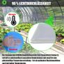 100% Virgin Materials (2M X 10M), Heavy Duty (150um/6mil) Polythene Clear Greenhouse Plastic Sheeting, 4Years Lifetime UV Resistant and 90% High Light Transmission Greenhouse Film Image 3