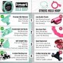 NEW SALE | Smart Hula Ring Hoops, Weighted Hula Circle 24 Detachable Fitness Ring with 360 Degree Auto-Spinning Ball Gymnastics, Massage, Adult Fitness for Weight Loss Image 2