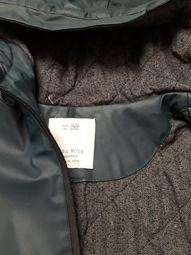 Boys Zara warm rain Jacket