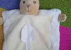 Kaloo Baby toy rabbit and puppet