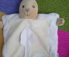Kaloo Baby toy rabbit and puppet