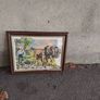 Horse Ploughing Scene (Linen ) Image 6