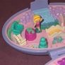1995 Bluebird Polly Pocket Unicorn Meadow set Image 3