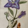 Vintage Emboidered Framed Flowers Image 2