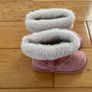 S'fera girls "Ugg" style boots  Size EU24/ UK 7 EUC Image 4