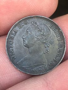 1881 Farthing Victoria