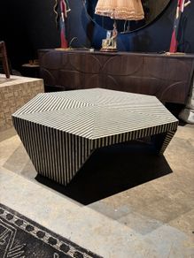 Bone inlay coffee table (only two left )
