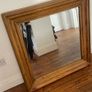 Vintage Bevelled mirror 3feet by 3feet Image 7