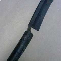 Old blacksmith made Irish thatcher's eave knife