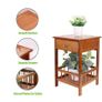 BRAND NEW Bamboo Bedside Table with Drawer Image 4