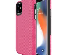 For Samsung Galaxy A14 5G Dotted Shockproof Hybrid 2 in 1 Case Rose