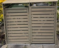 Bin store - damaged