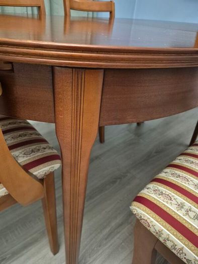 Dining table and chairs