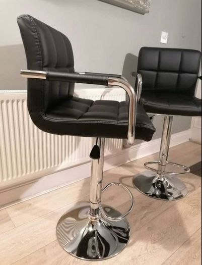 New High Swivel Bar Stools / Adjustable Height / Delivery