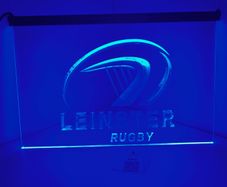 leinster rugby wall light