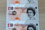 3 ten Pound Notes In Sequence