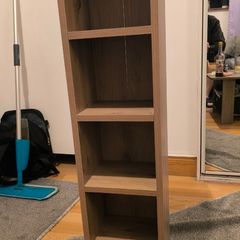 free-standing cabinet with shelves
