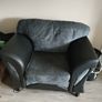 L shape couch and arm chair Image 4