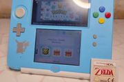 Nintendo 2DS Console Pokemon Sun/Moon Blue Zelda Game Bundle Very Good Condition