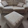 Casey's sofas x2 & pouffe FREE to take away Image 3