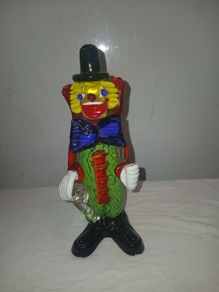 Murano art glass clown