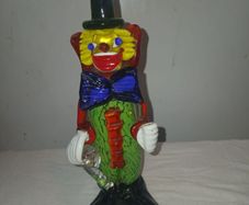 Murano art glass clown