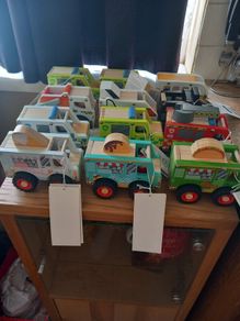 Wooden Toy Trucks For Sale Read Description