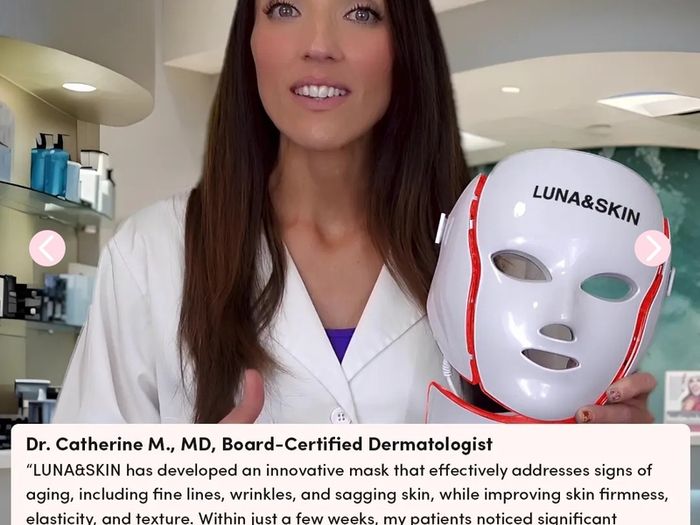 LUNA & SKIN Red led mask