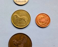 old Irish coins