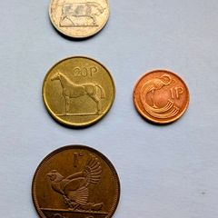 old Irish coins