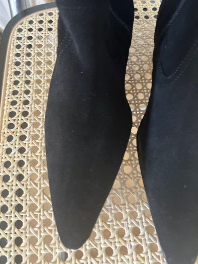 Duo Boots - black suede long boots