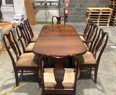 Mahogany Dining Table & Chairs set