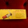 "Portable Battery Mini Fan"1980's Complete In Orginal Box with Stand. Image 4