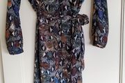 Women's snake print dress