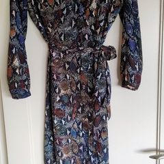 Women's snake print dress